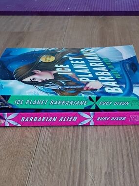Ice Planet Barbarians by Ruby Dixon - Teal & Blue Paperback